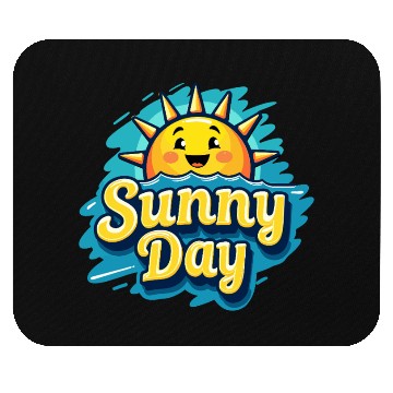 Discover Sunny Day Sun Summer Vacation Mouse Pads