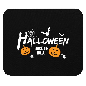 Discover halloween trick or treat Mouse Pads