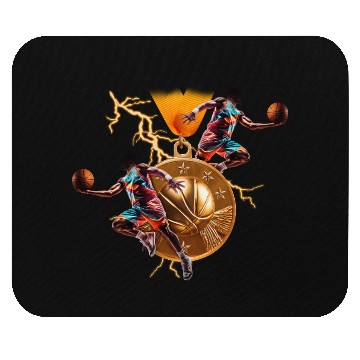 Discover Basketball Game Day Mouse Pads