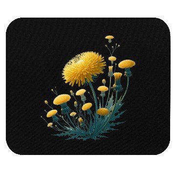 Discover Magic Dandelions 1 Mouse Pads