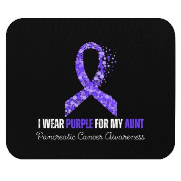 Discover I Wear Purple For My Anut Mouse Pads
