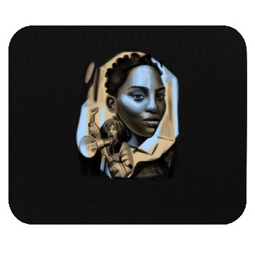 Discover Melanin Poppin Knowledge Droppin 1 Mouse Pads