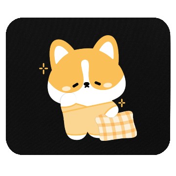 Discover Sleepy Corgi Mouse Pads