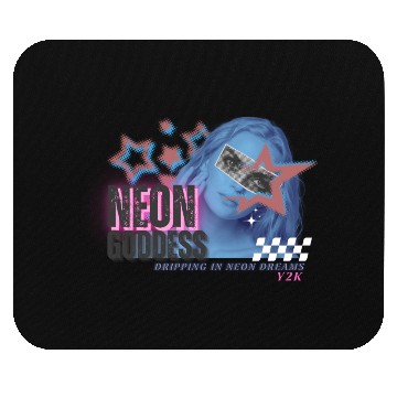 Discover Neon Goddess Y2K Mouse Pads Design