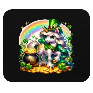 Discover Lucky Charm Unicorn – St. Patrick’s Day Magic Mouse Pads