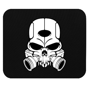Discover Mechanical Skull Art – Bold Cyberpunk Graphic 2 Mouse Pads