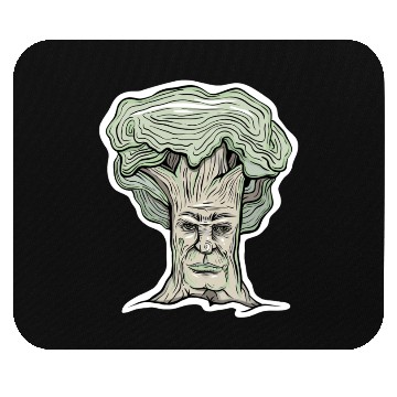 Discover Tree Man Mouse Pads