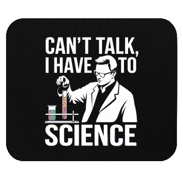 Discover Science Laborant Laboratory Technicus Art Mouse Pads
