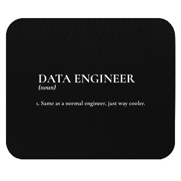 Discover Data Engineer Mouse Pads
