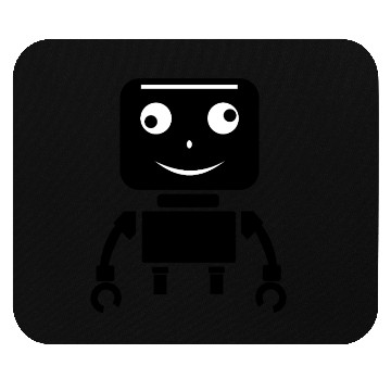 Discover Cute Minimalist Robot Mouse Pads