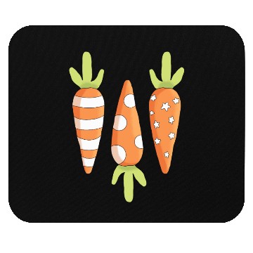 Discover Happy Easter Carrot Mouse Pads