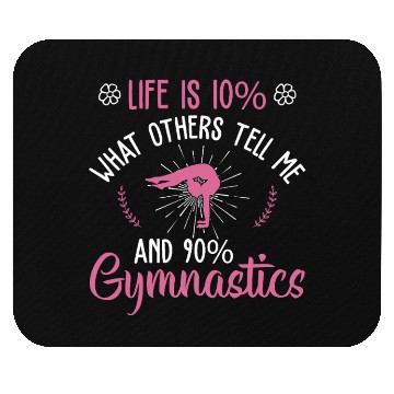 Discover Gymnastics Gym Fitness Sports Training Mouse Pads