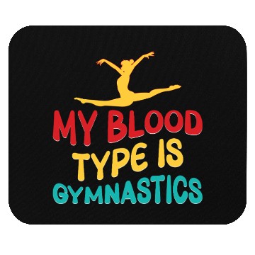 Discover Gymnastics Gym Fitness Sports Training Mouse Pads