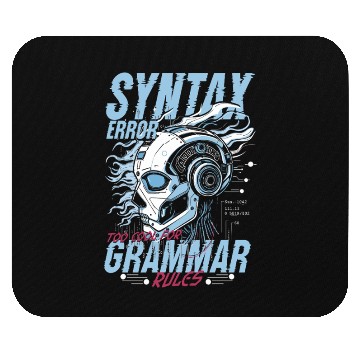 Discover Computer Linguist Syntax Error Mouse Pads