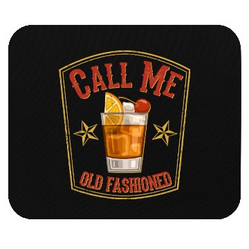 Discover Call Me Old Fashioned Mouse Pads