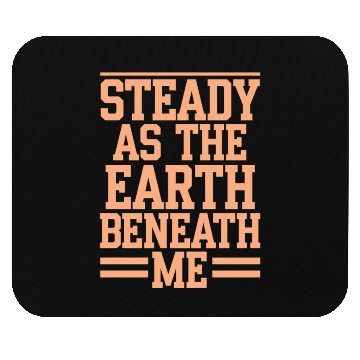 Discover Steady As The Earth Beneath Me Taurus Zodiac Mouse Pads