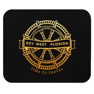 Discover Sunshine-State KEY-WEST, FL Coastal Sailing Mouse Pads