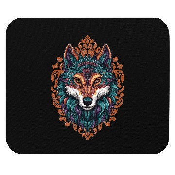 Discover Mystic Wolf – Boho & Mandala Art Mouse Pads
