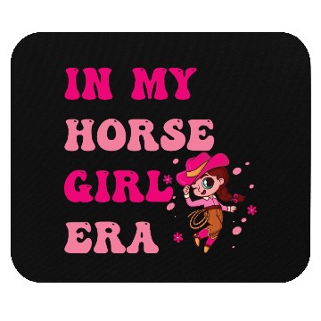 Discover In My Horse Girl Era – Cute Equestrian Aesthetic Mouse Pads