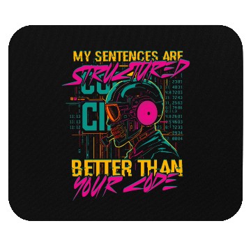 Discover Computer Linguist Mouse Pads