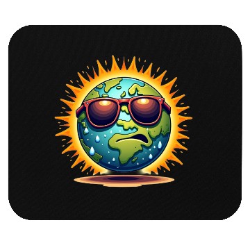 Discover Overheated Earth Mouse Pads