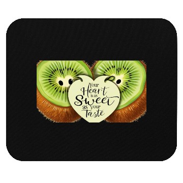 Discover Your Heart is Sweet as Your Taste – Kiwi Love Mouse Pads