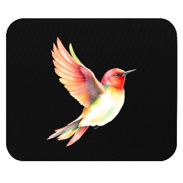 Discover Bird in Flight Mouse Pads