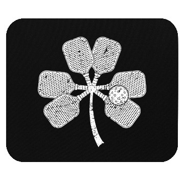 Discover Pickleball Lucky St Patricks Day Shamrock Irish Mouse Pads
