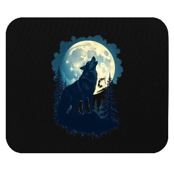 Discover Wolf Mouse Pads