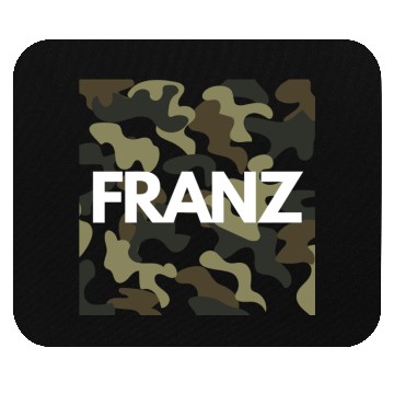 Discover Franz Name Mouse Pads Men Good Quality Camouflage