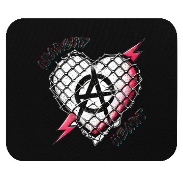 Discover Anarchy Heart - Gothic Love Mouse Pads
