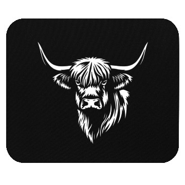Discover Highland Cow Mouse Pads