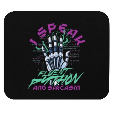Discover Computer Linguist ython And Sarcasm Mouse Pads