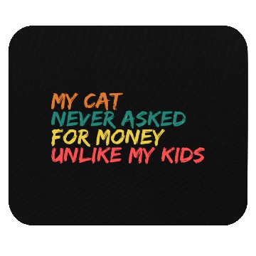 Discover Retro Feline Philosophy Mouse Pads