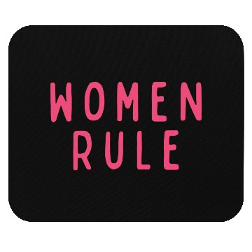 Discover Women Rule Concept Mouse Pads