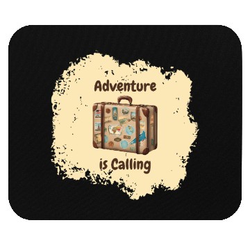 Discover Adventure is Calling Mouse Pads