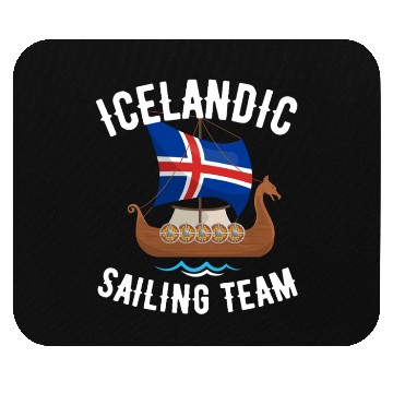 Discover Icelandic Sailing Team Funny Viking Mouse Pads