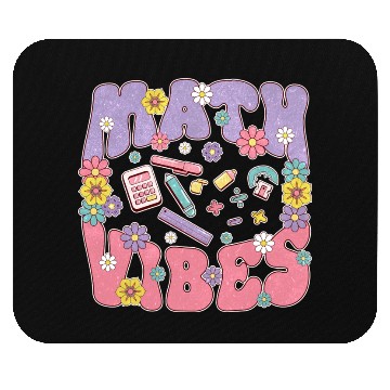 Discover Math Vibes Mouse Pads