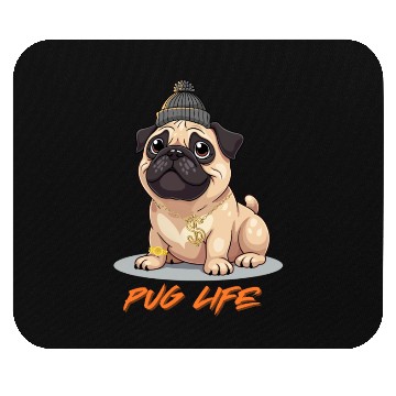 Discover Pug Life Mouse Pads