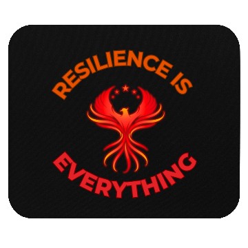 Discover Unbreakable Spirit: Rise Like the Phoenix Mouse Pads