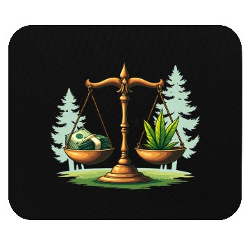 Discover Eco Balance – Nature & Economy in Harmony Mouse Pads