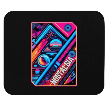 Discover Neon Nostalgia - Vintage vibes Mouse Pads