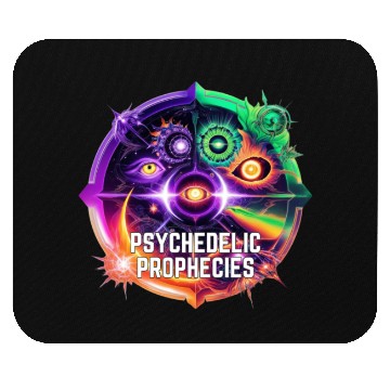 Discover Psychedelic Prophecies - Future foretold Mouse Pads
