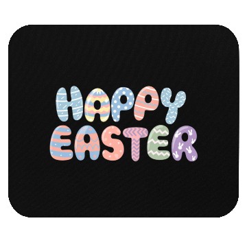 Discover Happy Easter – Festive & Colorful Egg-Themed Desig Mouse Pads