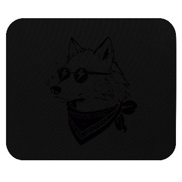 Discover Majestic Wolf Mouse Pads