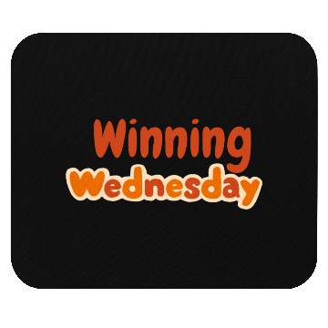 Discover Winning Wednesday Mood Mouse Pads