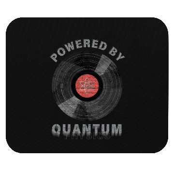 Discover Powered by Quantum – Science Physics Geek Art Mouse Pads