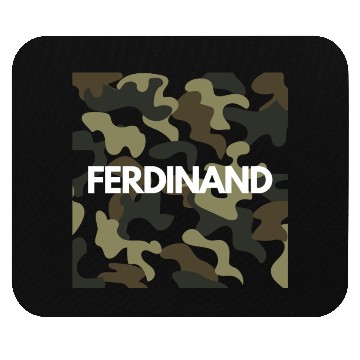 Discover Ferdinand Name Mouse Pads Men Good Quality Camouflage