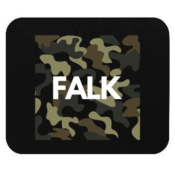 Discover Falk Name Mouse Pads Men Good Quality Camouflage