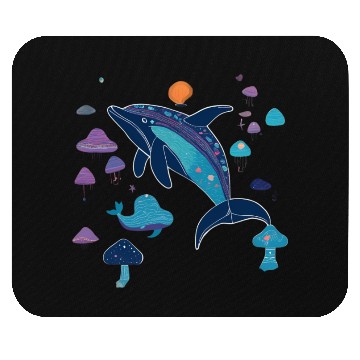 Discover fish lover Mouse Pads